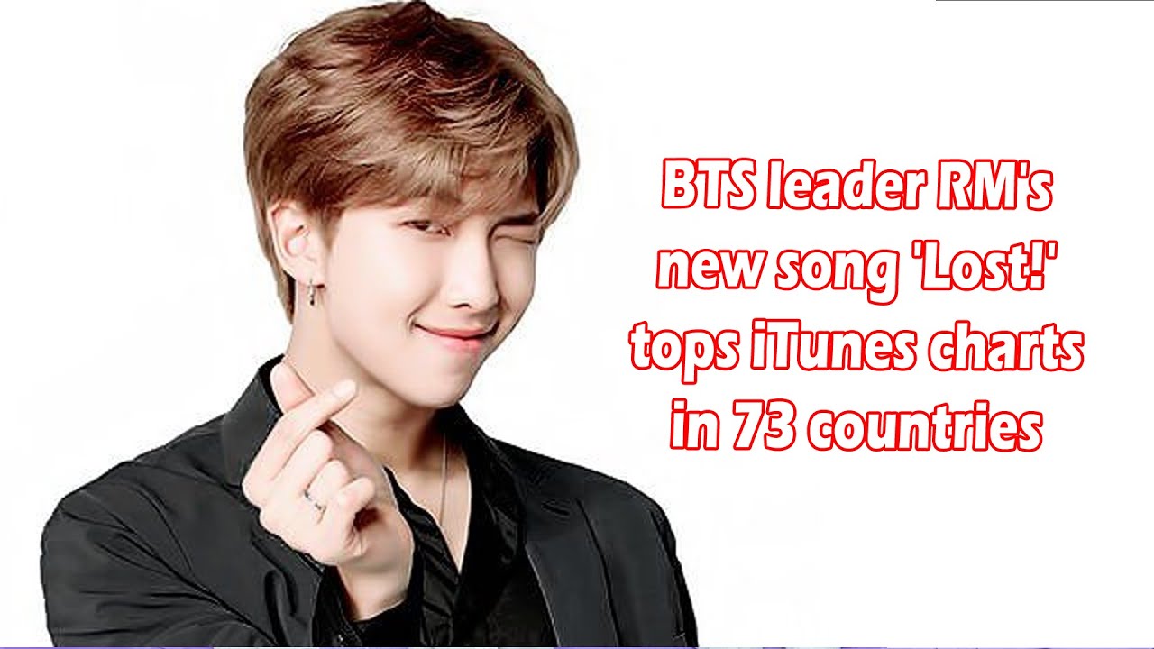 BTS leader RM’s new song ‘Lost!’ tops iTunes charts in 73 countries