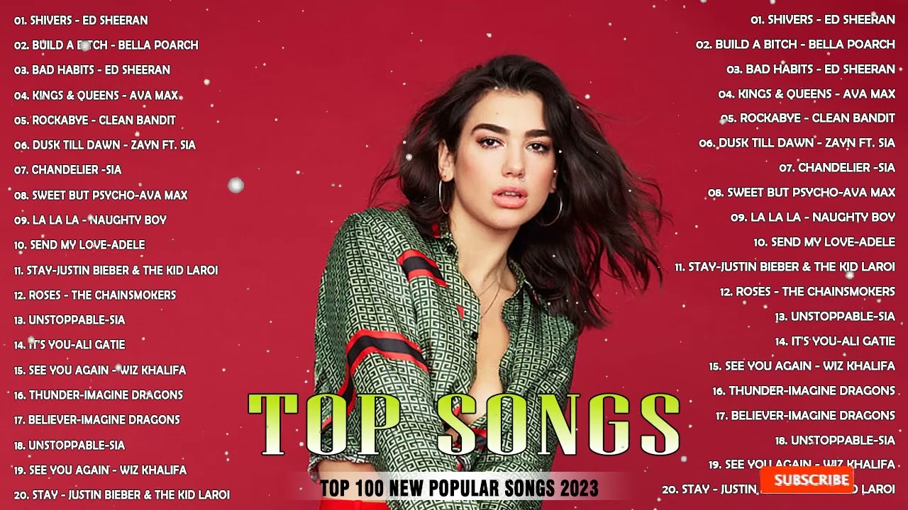 Hot Billboard 2023 – Billboard Top 50 This Week – Top 40 Song This Week