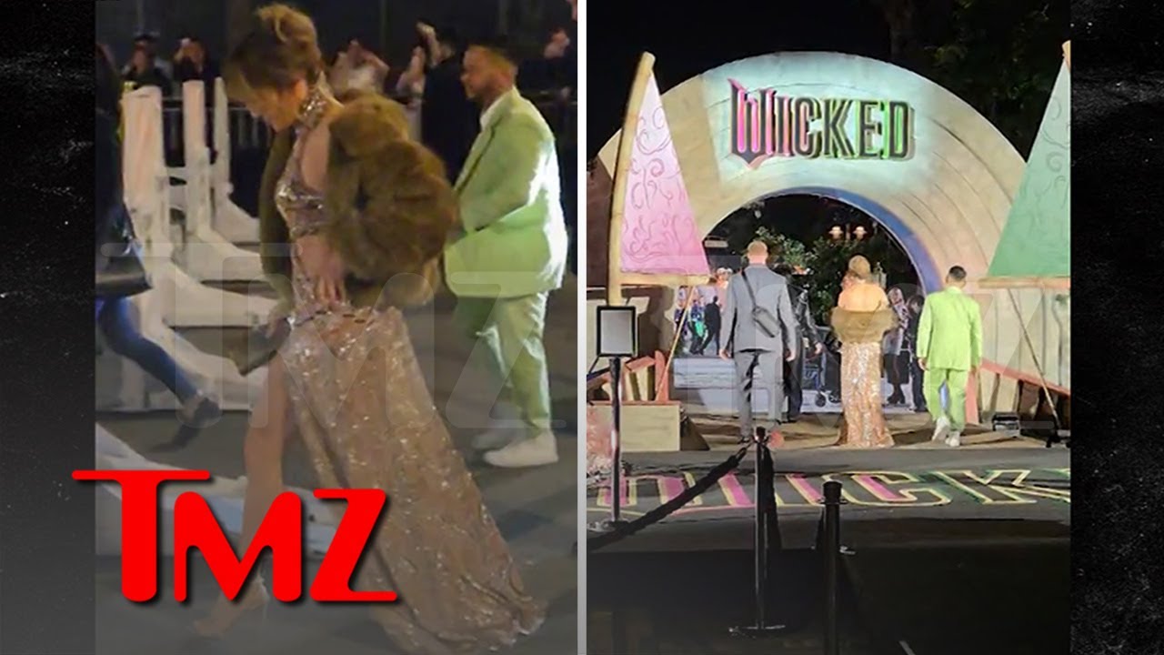 Jennifer Lopez Steals the Show in Skin-Baring Gown at ‘Wicked’ Premiere | TMZ