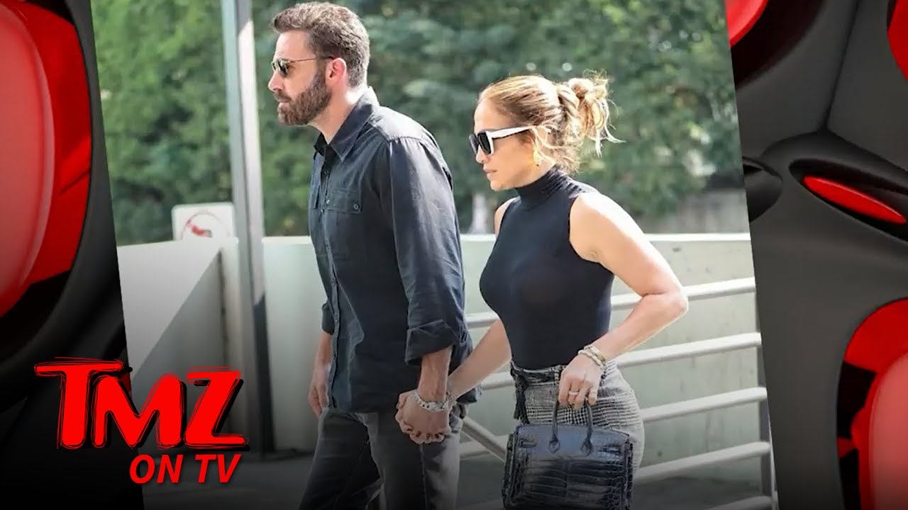 Ben Affleck and Jennifer Lopez Wearing Matching Outfits For Shopping Trip | TMZ TV