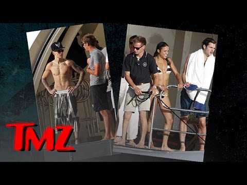 Michelle Rodriguez Parties With Justin Bieber | TMZ