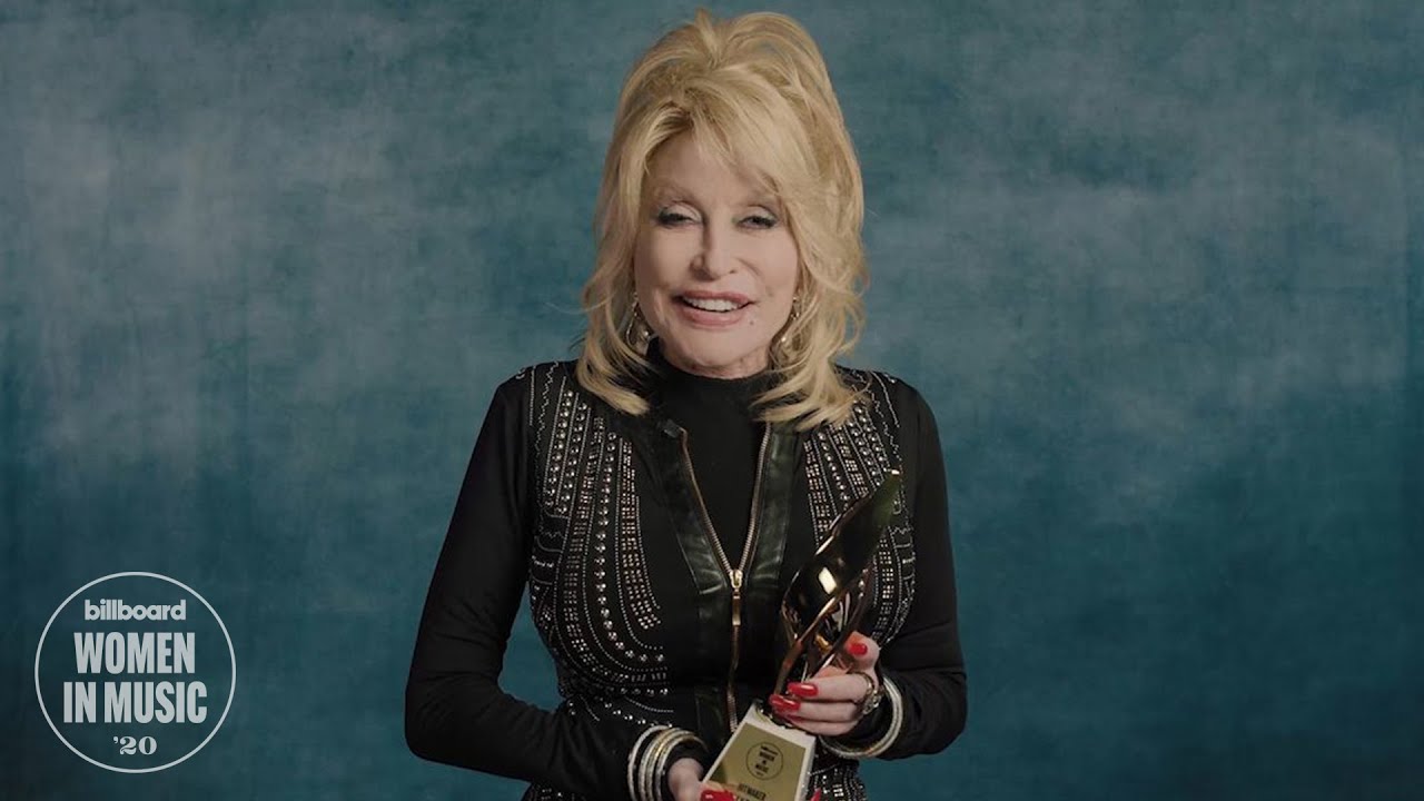 Miley Cyrus Presents Dolly Parton With Hitmaker Award | Women in Music 2020