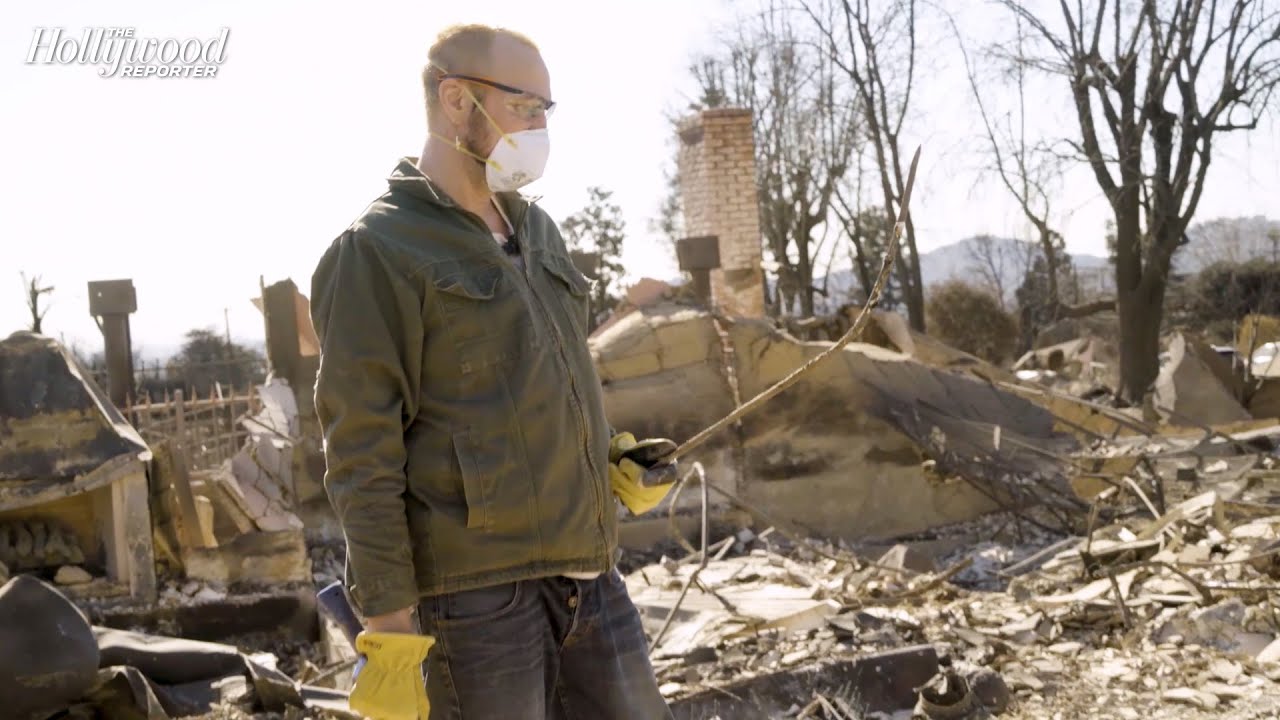 Altadena Fire Victim Returns to Burned Down Home After L.A. Wildfires in Search of Family Heirloom